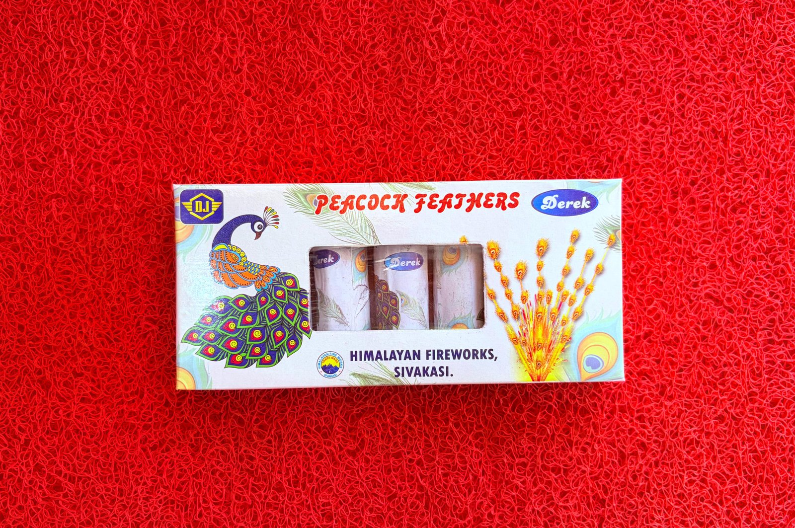 PEACOCK FEATHER (5 PCS)